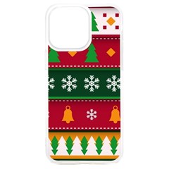 Christmas Time Pattern Christmas Ornament Iphone 15 Plus Tpu Uv Print Case by Bedest
