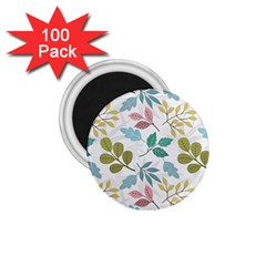 Leaf Seamless Pattern  1 75  Magnets (100 Pack)  by Safari