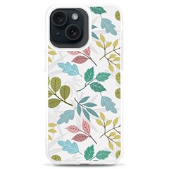 Leaf Seamless Pattern  Iphone 15 Plus Tpu Uv Print Case by Safari