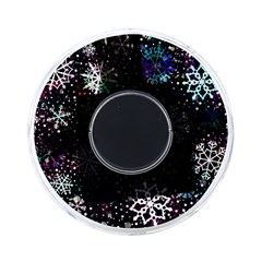Shiny Winter Snowflake Abstract Christmas Cold Crystal December On-the-go Memory Card Reader by Bedest
