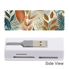 Leaves Pattern Floral Memory Card Reader (stick) by Salmanaz77