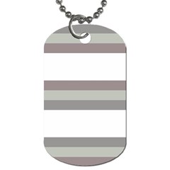 Minimal Mixed Abstract Lines Print Copia Dog Tag (one Side) by dflcprintsclothing