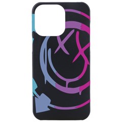 Blink 182 Logo Iphone 15 Pro Max Black Uv Print Pc Hardshell Case by avitendut
