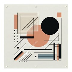 Abstract Architecture Banner And Sign 4  X 4  by Bedest