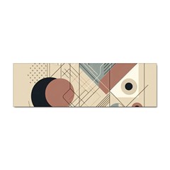 Boho Abstract Architecture Sticker Bumper (100 Pack) by Bedest