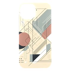 Boho Abstract Architecture Iphone 15 Black Uv Print Pc Hardshell Case by Bedest