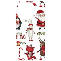 Christmas Characters Pattern, Xmas Backgrounds Iphone 15 Pro Black Uv Print Pc Hardshell Case by kyorashop23