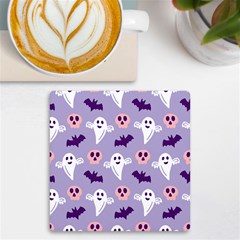 Boo Crew Halloween Season Uv Print Square Tile Coaster  by Safari