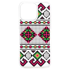 Ukrainian Folk Seamless Pattern Ethnic Ornament Border Element Traditional Iphone 15 Plus Tpu Uv Print Case by Grandong