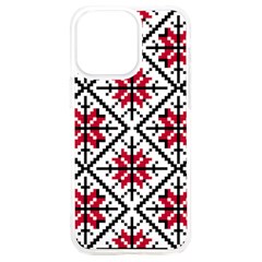 Ukrainian Folk Seamless Pattern Ornament Ethnic Ornament Border Element Traditional Art Iphone 15 Plus Tpu Uv Print Case by Grandong