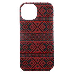 Illustration Of Ukrainian Folk Seamless Pattern Ornament Iphone 15 Plus Black Uv Print Pc Hardshell Case by Grandong