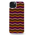 Multicolor Wave Pattern iPhone 15 TPU UV Print Case Front
