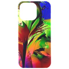 Splash Iphone 15 Pro Max Black Uv Print Pc Hardshell Case by geonetique