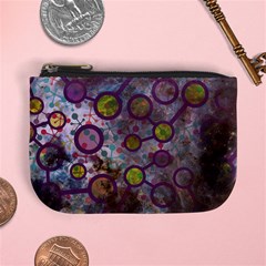 Abstract Molecular Space Art Mini Coin Purse by ExtraAwesomeSauce