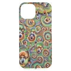Surreal Abstract Early Ai Art Iphone 15 Plus Black Uv Print Pc Hardshell Case by ExtraAwesomeSauce