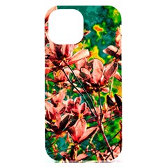 Abstract Floral Artwork Iphone 15 Plus Black Uv Print Pc Hardshell Case by ExtraAwesomeSauce