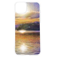 Serene Sunset Over Water Iphone 15 Tpu Uv Print Case by ExtraAwesomeSauce