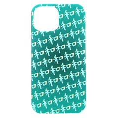 Peaceful Japanese Kanji Design Iphone 15 Plus Black Uv Print Pc Hardshell Case by ExtraAwesomeSauce