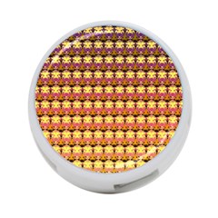 Gradient Lion Head Pattern 4-port Usb Hub (two Sides) by ExtraAwesomeSauce