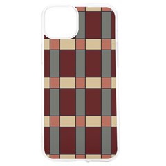 Modern Art Geometric Pattern In Red Hues Iphone 15 Tpu Uv Print Case by ExtraAwesomeSauce