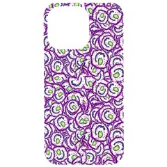 Funny Bacterias Drawing Motif Random Pattern Iphone 15 Pro Max Black Uv Print Pc Hardshell Case by dflcprintsclothing