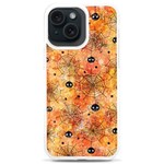 Spooky Spider Pattern, Adoxali, Halloween iPhone 15 Plus TPU UV Print Case Front