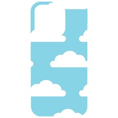 Clouds Blue Pattern Iphone 15 Pro Black Uv Print Pc Hardshell Case by ConteMonfrey