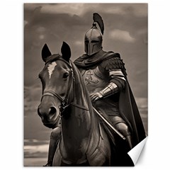 Knight On Horseback Canvas 36  X 48  by AIDreaming