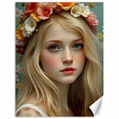 Beauty Of Youth Canvas 18  X 24  by AIDreaming