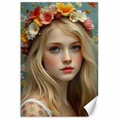 Beauty Of Youth Canvas 20  X 30  by AIDreaming