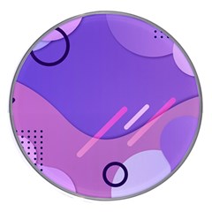 Colorful Labstract Wallpaper Theme Wireless Fast Charger(white) by Apen