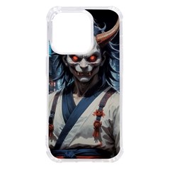 Demon Samurai Iphone 14 Pro Tpu Uv Print Case by AwesomeSauce