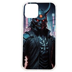 Cyberpunk Demon Samurai Iphone 12 Pro Max Tpu Uv Print Case by AwesomeSauce
