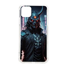 Cyberpunk Demon Samurai Iphone 11 Pro Max 6 5 Inch Tpu Uv Print Case by AwesomeSauce