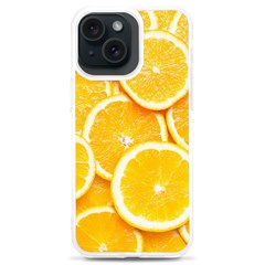 Oranges, Orange, Fruits Iphone 15 Plus Tpu Uv Print Case by kyorashop23