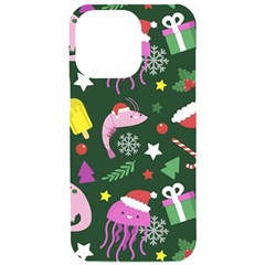Dinosaur Colorful Funny Christmas Pattern Iphone 15 Pro Max Black Uv Print Pc Hardshell Case by Ket1n9