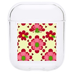 Retro 1960s Flowers Pattern 4 Hard Pc Airpods 1/2 Case by violetheavensky