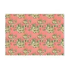 Retro 1880s Flowers Pattern 12 Crystal Sticker (a4) by violetheavensky