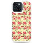 Retro 1880s Flowers Pattern 18 iPhone 15 Plus TPU UV Print Case Front