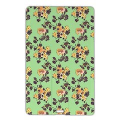 Retro 1880s Flowers Pattern 24 Name Card Style Usb Flash Drive by violetheavensky