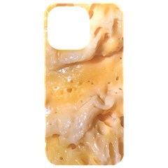 Homemade Flan Extreme Close-up Texture Iphone 15 Pro Max Black Uv Print Pc Hardshell Case by dflcprintsclothing