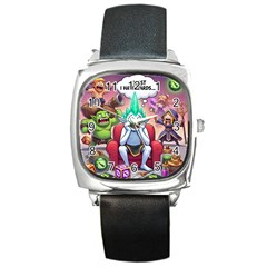 Huiok Square Metal Watch by SkinsForTeens