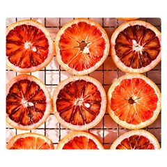 Peorange, Fruit, Citrus Premium Plush Fleece Blanket (small) by kyorashop23