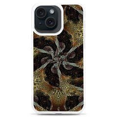 Abstract Ornate Organic Texture Design Print Iphone 15 Plus Tpu Uv Print Case by dflcprintsclothing
