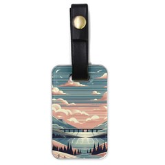 Artwork Painting Sculpture Nature Luggage Tag (one Side) by Salmanaz77