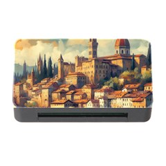 Village Houses Buildings Facade Memory Card Reader With Cf by Salmanaz77