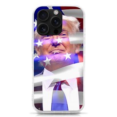 Donald Trump Flag Iphone 16 Pro Tpu Uv Print Case by vintagetrump