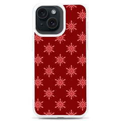 Illustrations Red Abstract Pattern Seamless Texture Iphone 15 Plus Tpu Uv Print Case by Hannah976