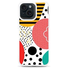 Geometric Design 07 Iphone 15 Plus Tpu Uv Print Case by myclothy
