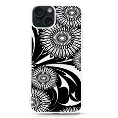 Modern Flowers Vector Seamless Pattern Iphone 15 Tpu Uv Print Case by Hannah976